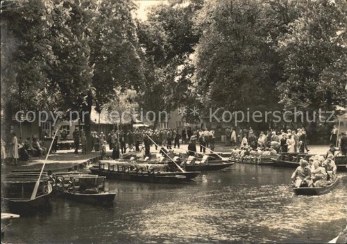 Luebbenau spreewald boote - spreewald,