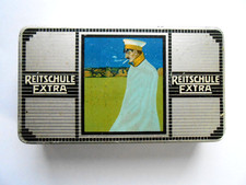 50er Reitschule Zigaretten Blechdose guter Zustand