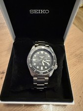 Seiko 5 Sports schwarzes