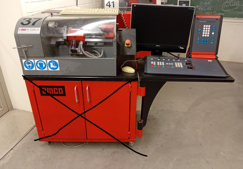 Emco turn cnc lathe with - emco,
