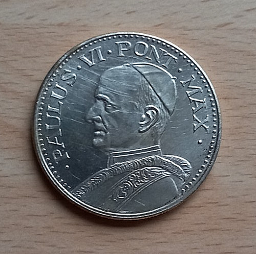 Paulus pont max - max, medaille
