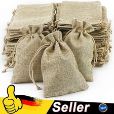 50x Leinenbeutel Jutesäckchen