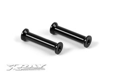 XRAY T3 Top-Deck-Befestigung, Alu Schwarz (2) / XRA306515-K