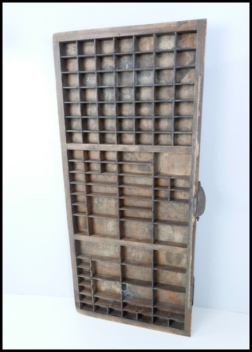 Vintage buchdruck drucker fach - vintage,