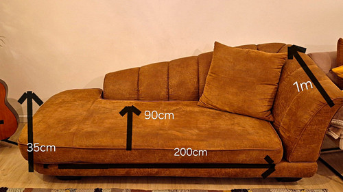Home sofa 200 braun - home,