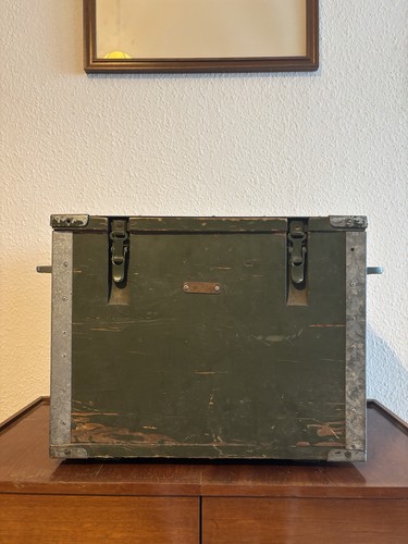 Alte militärkiste - alte, /