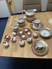 NEU WEIHNACHTSGESCHIRR AHORN - Set mit Kugeln, Glocken und Teelichthalter