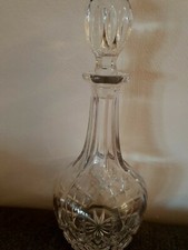 Dekanter Glaskaraffe schwere Qualität nie benutzt