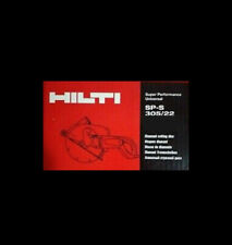 Diamantscheibe von HILTI SP-S305/22 NEU