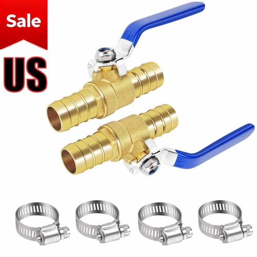 Brass hose barb - 5/8", ball