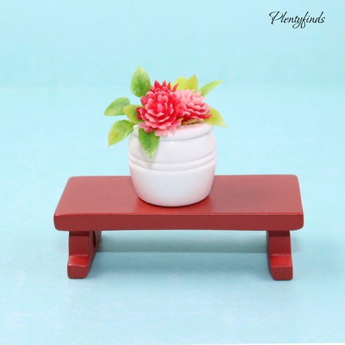 Miniatur blumenbank - miniatur,