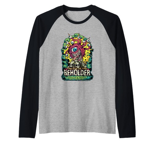 Dungeons dragons raglan - &,