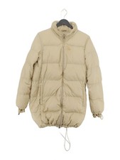 Prada Damen Mantel UK 16 Creme