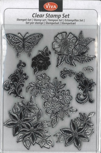 Viva decor silikon stempel - viva,