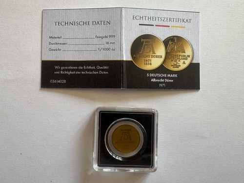 Deutsche mark dürer - 5,