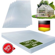 Gewächshaus Platten 4/6mm