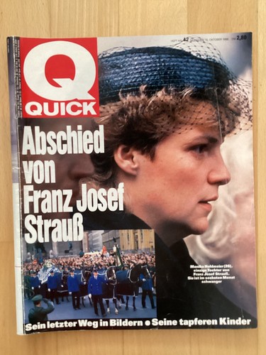 Quick zeitschrift abschied - quick,