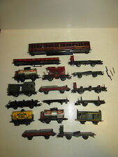 Bastlerkonvolut 17 alte Märklin Spur H0 Eisenbahn Güterwagen Mitropa