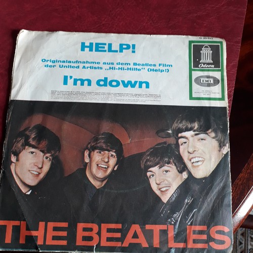 The beatles help down - 7", i`m