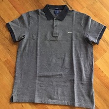 ORIGINAL GANT POLOSHIRT HERREN, GRAU/BLAU, Gr. XL, ****NEU****