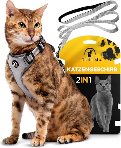 Tierhood katzengeschirr mit - tierhood,