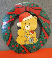 Türkranz Deko Weihnachtsbär