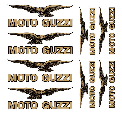 Kit moto guzzi stickers - kit,