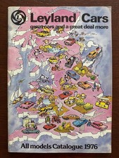 Prospekt / brochure Leyland Cars UK All Models Catalogue MY 1976