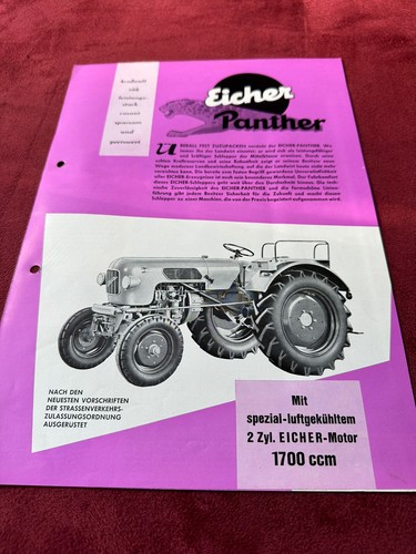 Original eicher panther - eicher,