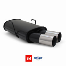 Peugeot 106 Sportendschalldämpfer 2x76mm RL-Design