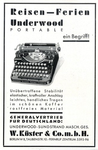 Underwood portable - underwood,