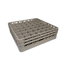 Spülkorb Gläserkorb 7x7 Fach 500 x 500 mm