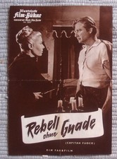 IFB : Rebell ohne Gnade - Lex Barker - Nr. 5057 Programmheft (1958) !