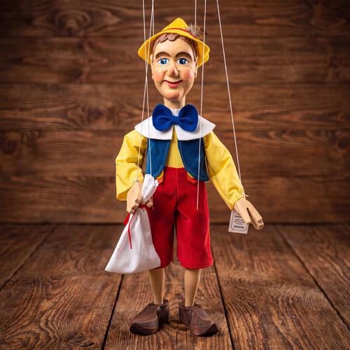 Czech folk art - folk, marionette