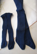 2 hübsche blaue Strumpfhosen