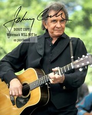 JOHNNY CASH 8 x10"