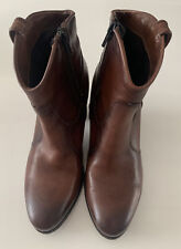 Sommerkind Stiefeletten Gr.39 braun wie Neu Leder