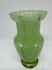 Alte Vase aus Glas - Grün J.17.