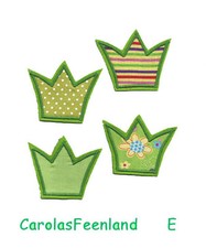 Krone zum aufbügeln 4