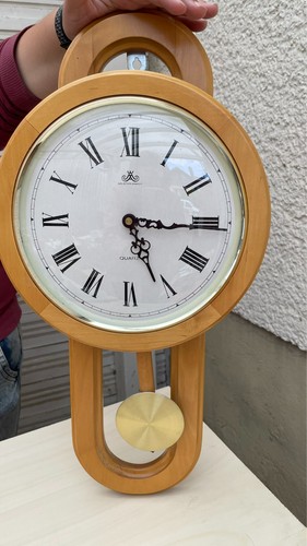 Wanduhr mit pendel meister - wanduhr,