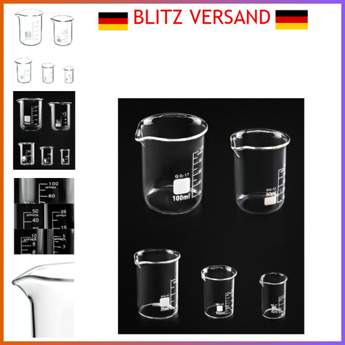 Qwork becherglas set - becherglas, stück