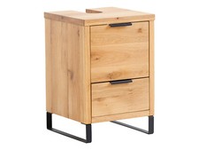 Waschbeckenunterschrank Sydney | Wildeiche 40x60x40 cm | Badschrank Unterschrank