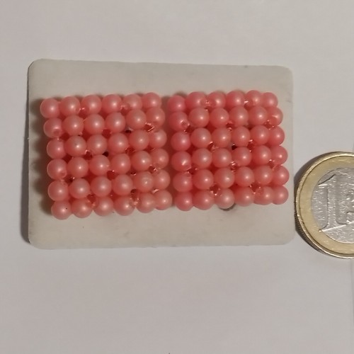 Ohrclips rosa viele kleine