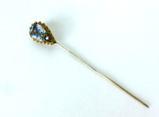 Krawattennadel mit mikromosaik - krawattennadel,