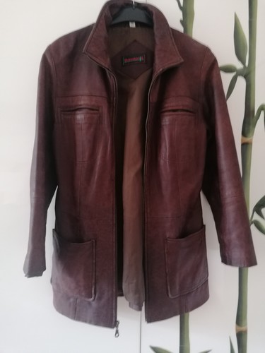 Lederjacke lederparka - , lederjacke/