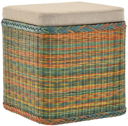 Rattan wäschekorb truhe - rattan,