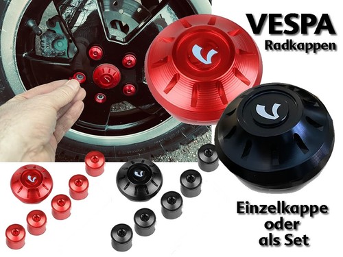 Vespa radnabenabdeckung - vespa,