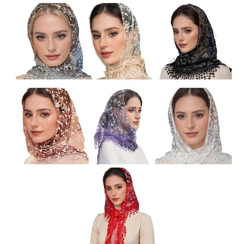 Woman mantilla wrap lace - lace, trim