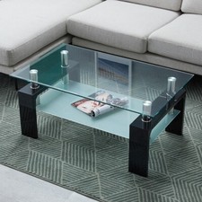 2 Tiers gehärtetes Glas