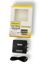 HDMI zu AV Video Audio Konverter Full HD 1080P HDMI zu AV CVBS 3RCA Adapter